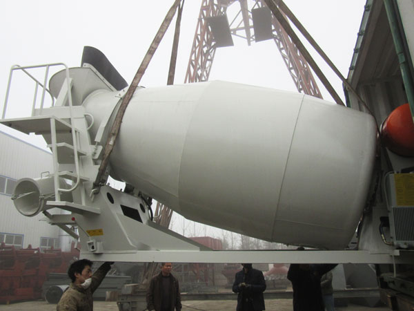 concrete mixer drum specifications