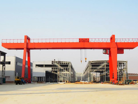 large single girder gantry crane