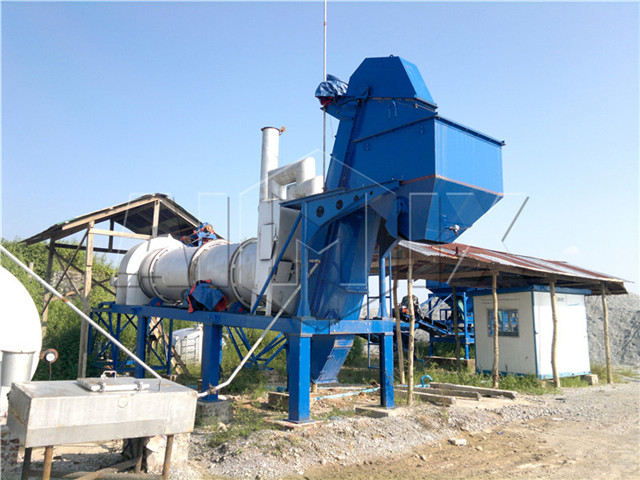 China mobile asphalt mixing plant