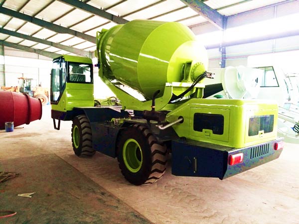 self load mixer truck