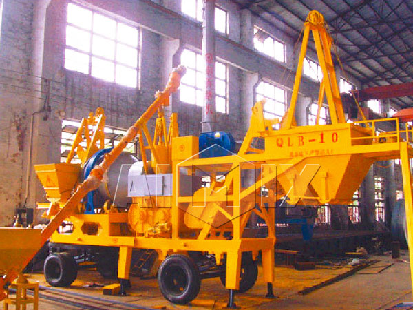 Mobile Type Hot Mix Aspahlt Plant