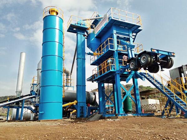 ALYQ40 small portable asphalt plant