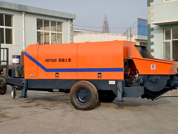 ABT80C trailer mobile concrete pump price