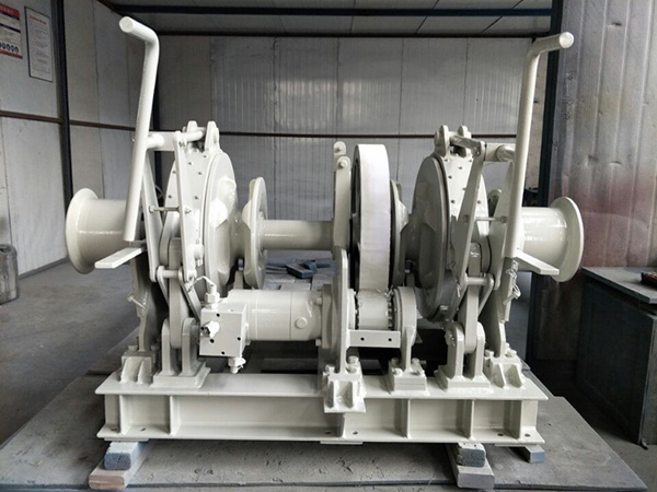 hydraulic anchor winch