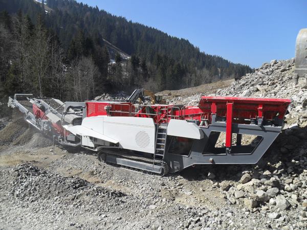 AIMIX Mobile Stone Crusher Plant