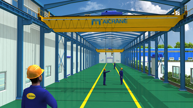 Aicrane heavy steel structure