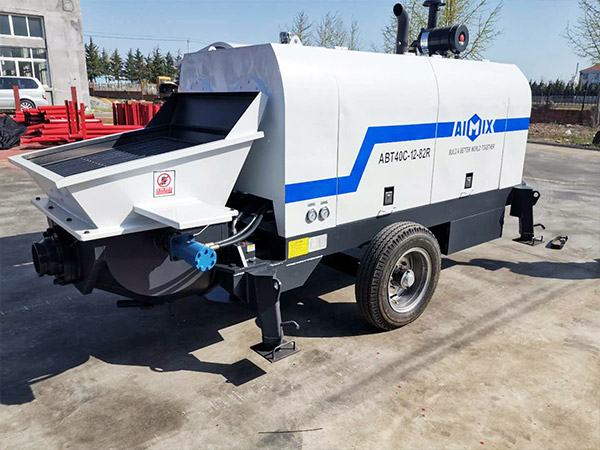 Trailer Concrete Mixer Pump