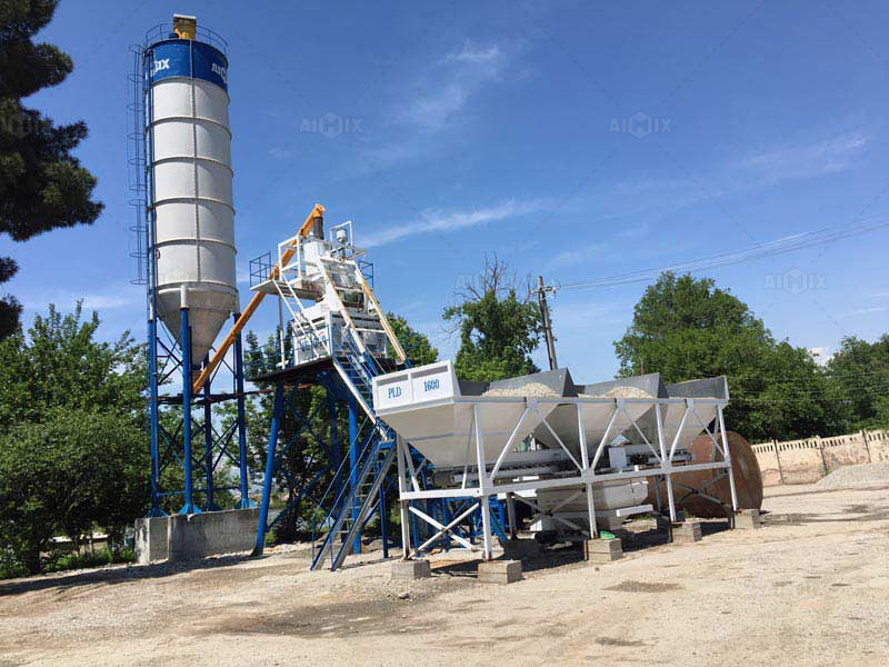 concrete batching plant dijual