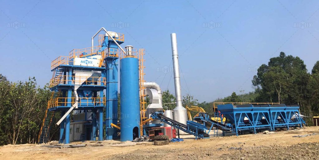 ALQ80 asphalt mixing