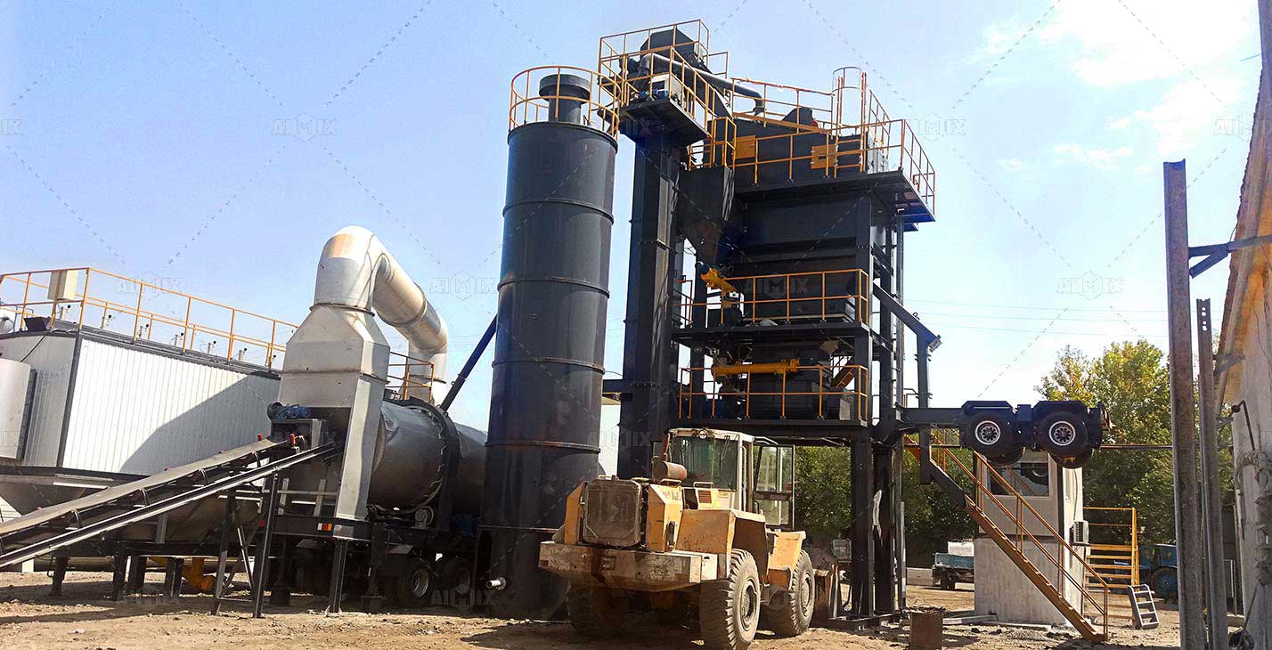 Mobile Asphalt Batching Plant for sale