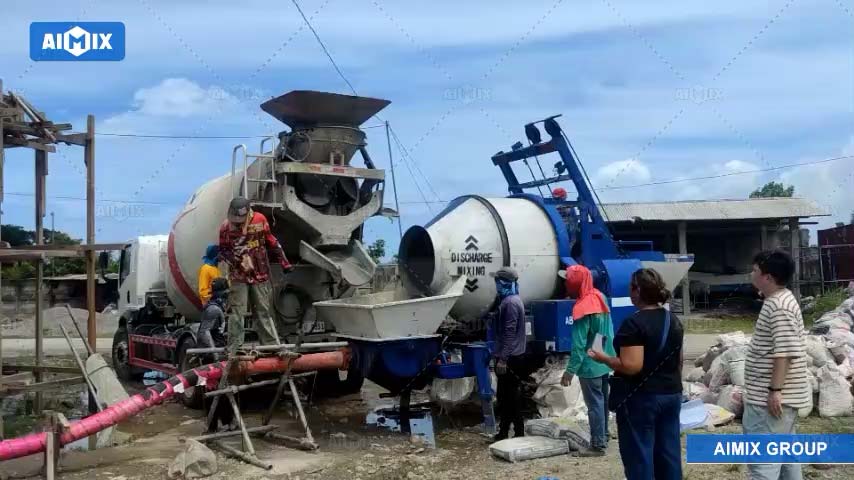 Concrete Mixer Pump