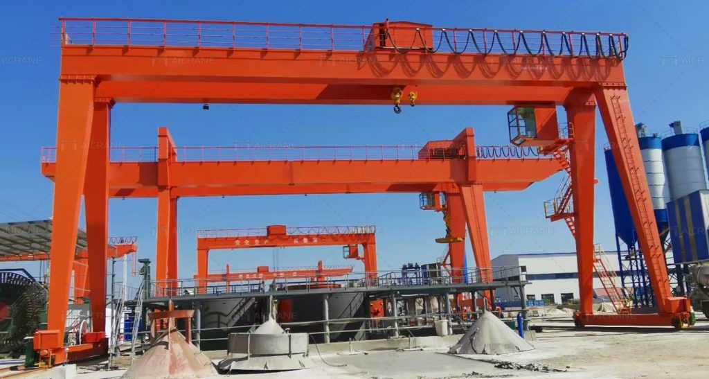 50 ton gantry crane for heavy lifting