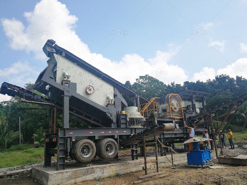 Mobile Gravel Crusher Machine
