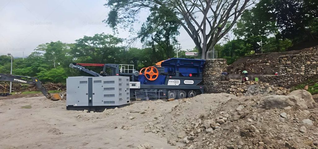 mobile jaw crusher solution