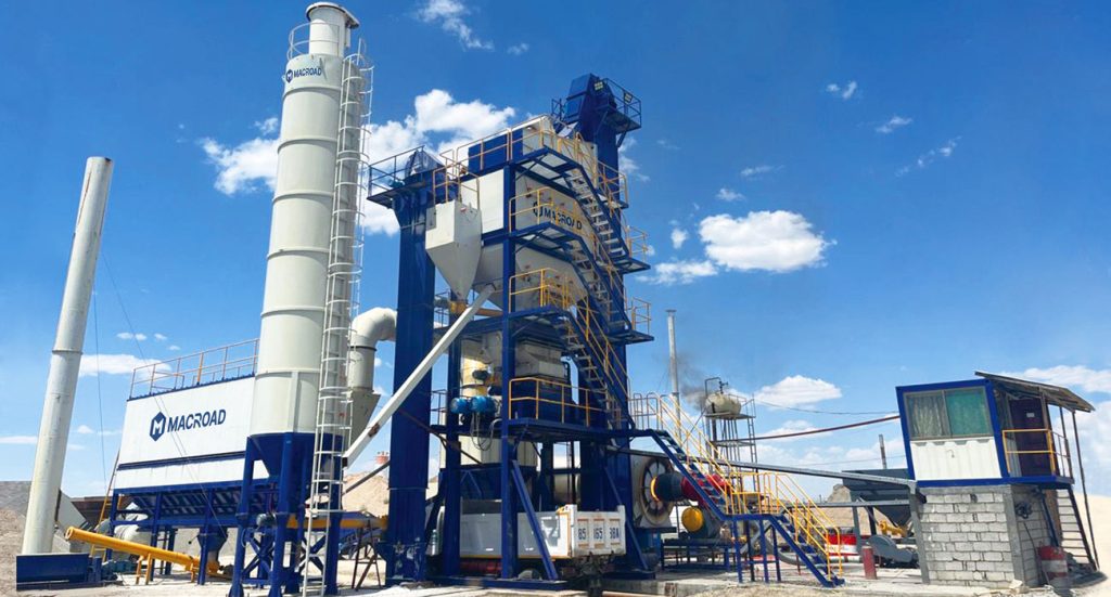 Asphalt Plants Price analysis in the Macroad
