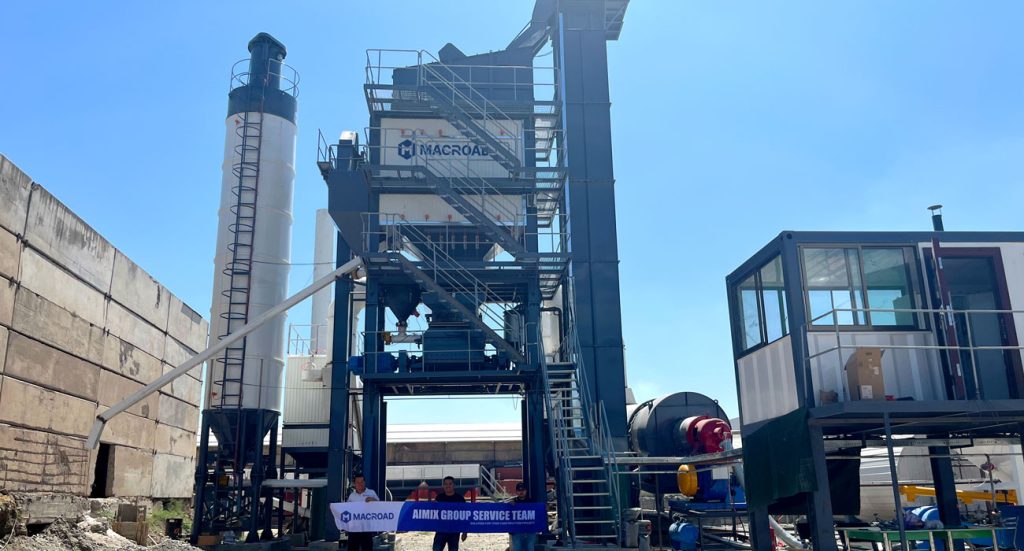 asphalt plant indonesia in Macroad for local construction